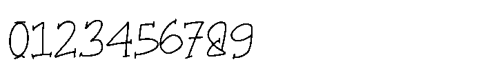 Walnut Hope SL Walnut Hope One Regular Font OTHER CHARS