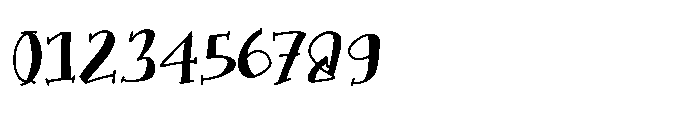 Walnut Hope SL Walnut Hope Three Regular Font OTHER CHARS