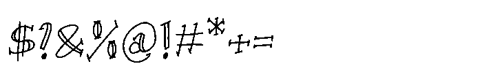 Walnut Hope SL Walnut Hope Two Regular Font OTHER CHARS