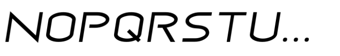 Walter Sci Fi Italic Font LOWERCASE