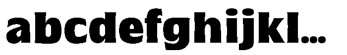 Walver Black FONT