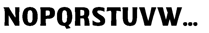 Walver Bold Font UPPERCASE