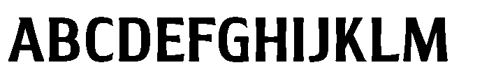 Walver Medium Font UPPERCASE