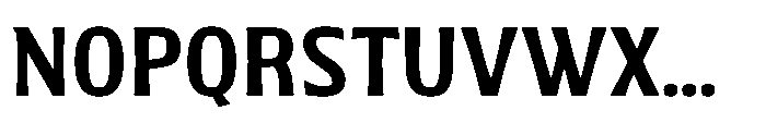 Walver Medium Font UPPERCASE