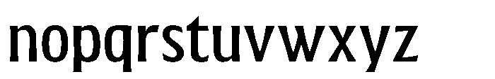 Walver Regular Font LOWERCASE
