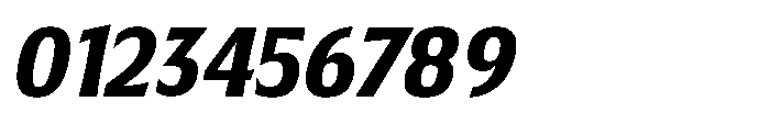 Walver Sem Bold Italic Font OTHER CHARS