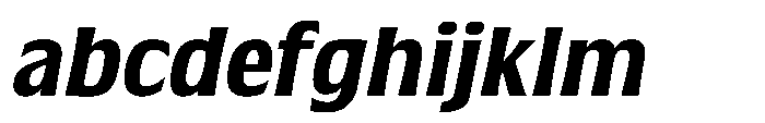 Walver Sem Bold Italic FONT