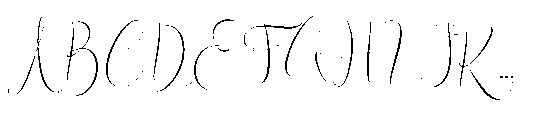 Wamolye Script Font UPPERCASE