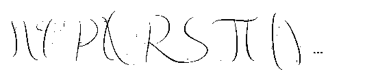 Wamolye Script Font UPPERCASE