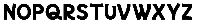 Wamps Font UPPERCASE