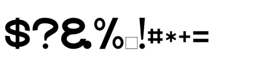 Wanara Regular Font OTHER CHARS