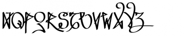 Wanax Font LOWERCASE