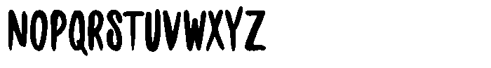 Wanderhand Wanderhand Regular Font UPPERCASE