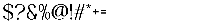 Wandpis Regular Font OTHER CHARS