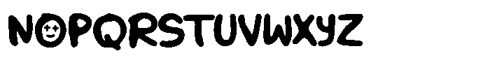 Waneroo Font UPPERCASE