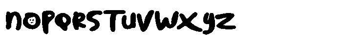 Waneroo Font LOWERCASE