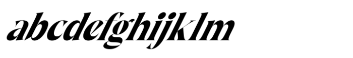 Waning Regime Italic FONT
