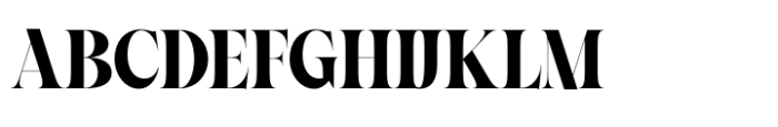 Waning Regime Regular Font UPPERCASE
