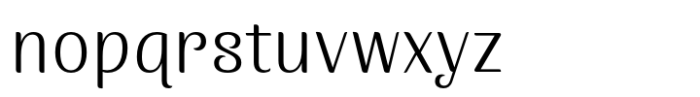 Wanlamai Light Font LOWERCASE