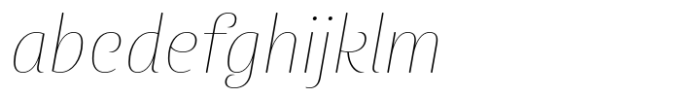 Wanlamai Thin Italic FONT