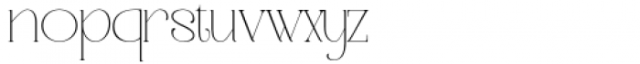 Wano Quin Free Font LOWERCASE