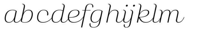 Wanwan Extra Light Font LOWERCASE