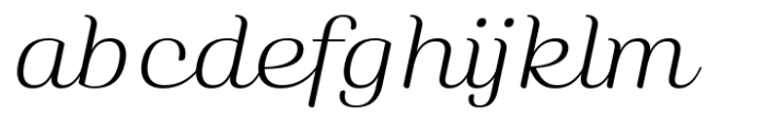 Wanwan Light Font LOWERCASE