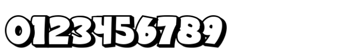 Waosh 3d Comic Shadow Font OTHER CHARS