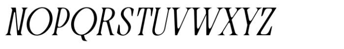 Waramugi Light Italic Font UPPERCASE