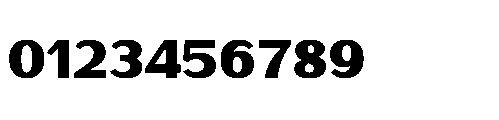 Warasarn Black Font OTHER CHARS