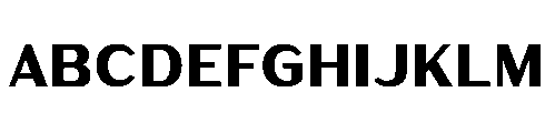 Warasarn Extra Bold Font UPPERCASE