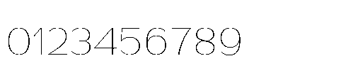 Warasarn Extra Light Font OTHER CHARS