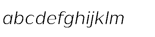 Warasarn Italic FONT