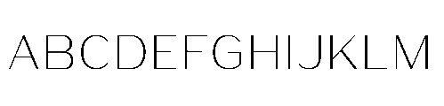 Warasarn Light Font UPPERCASE