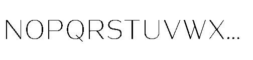 Warasarn Light Font UPPERCASE