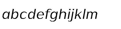 Warasarn Medium Italic FONT