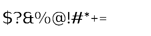 Warasarn Medium Font OTHER CHARS