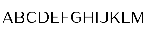 Warasarn Medium Font UPPERCASE