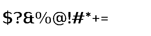 Warasarn Semi Bold Font OTHER CHARS