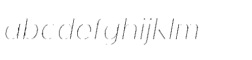 Warasarn Thin Italic FONT