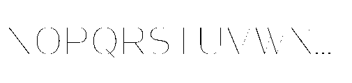 Warasarn Thin Font UPPERCASE
