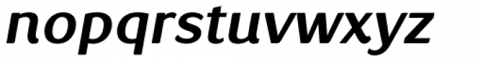 Waratah Gothic Italic Font LOWERCASE