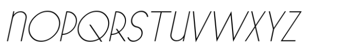 Wardrobe JNL Oblique Font LOWERCASE