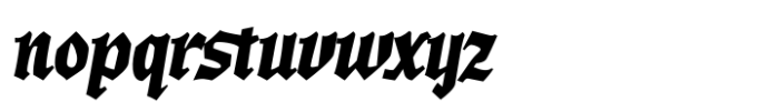 Wardshus Calligraphy Regular Font LOWERCASE