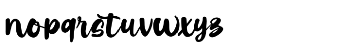 Warenthuis Font LOWERCASE