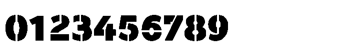 Warfield Black Font OTHER CHARS