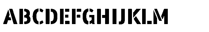 Warfield Bold Font UPPERCASE