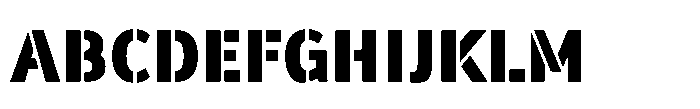 Warfield Extra Bold Font UPPERCASE