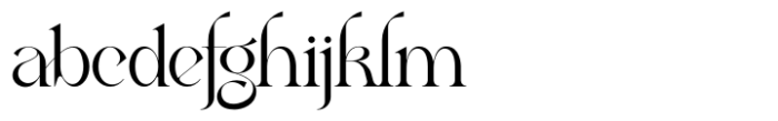 Wargika Regular Font LOWERCASE