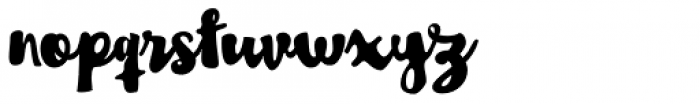 Warhol Bold Font LOWERCASE